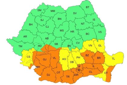 dsu avertizeaza cod portocaliu si galben de vreme severa si inundatii in mai multe judete ale tarii 68dd8918cca3a