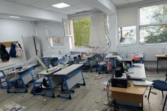 foto elevi de la liceul bolintineanu raniti in explozia de la blocul din rahova aflat in apropierea scolii cum a afectat deflagratia unitatea de invatamant 68f211729213a