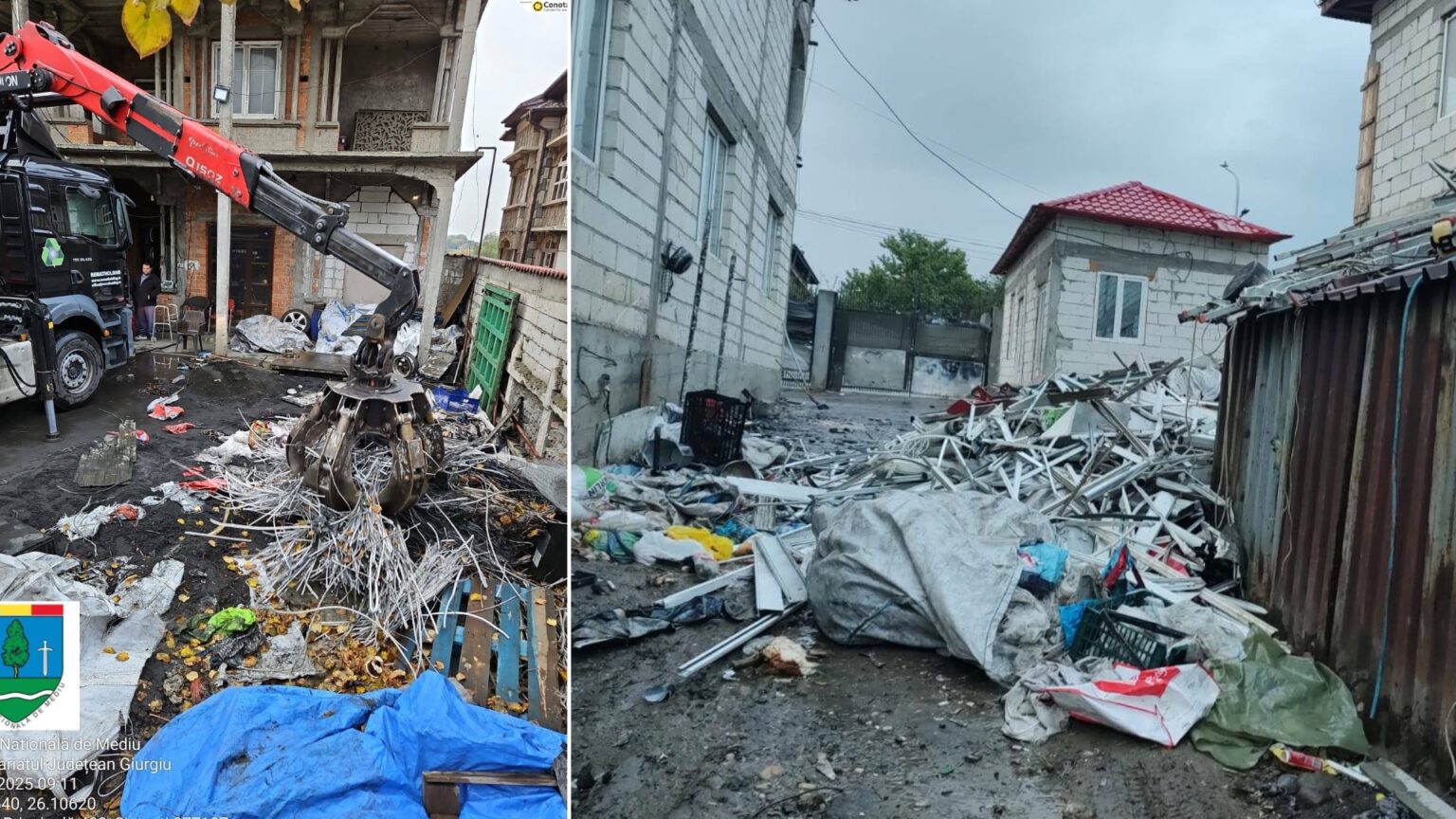 foto garda de mediu face controale cu drone in sintesti groapa de gunoi de langa bucuresti buzoianu imaginile vor fi probe in dosar 68ef7edd0ab4d