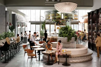 foto pe locul fostei fabrici ford din bucuresti se ridica cel mai mare food hall din europa de est curand se deschide marketta food hall 68ee43a66b865