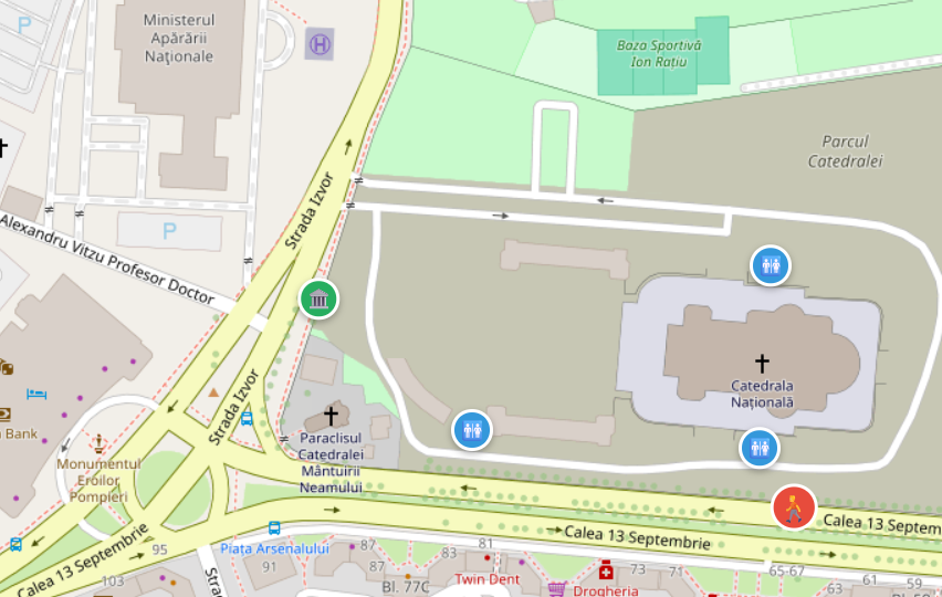 harta interactiva vezi in timp real unde se termina randul pelerinilor veniti sa treaca prin altarul catedralei nationale 68ff734309fc7