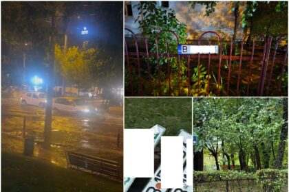 mobilizarea multor soferi din bucuresti dupa furtuna care a inundat orasul se recupereaza placutele de inmatriculare de la masini pierdute pe strazi si bulevarde 68e0d6684303f