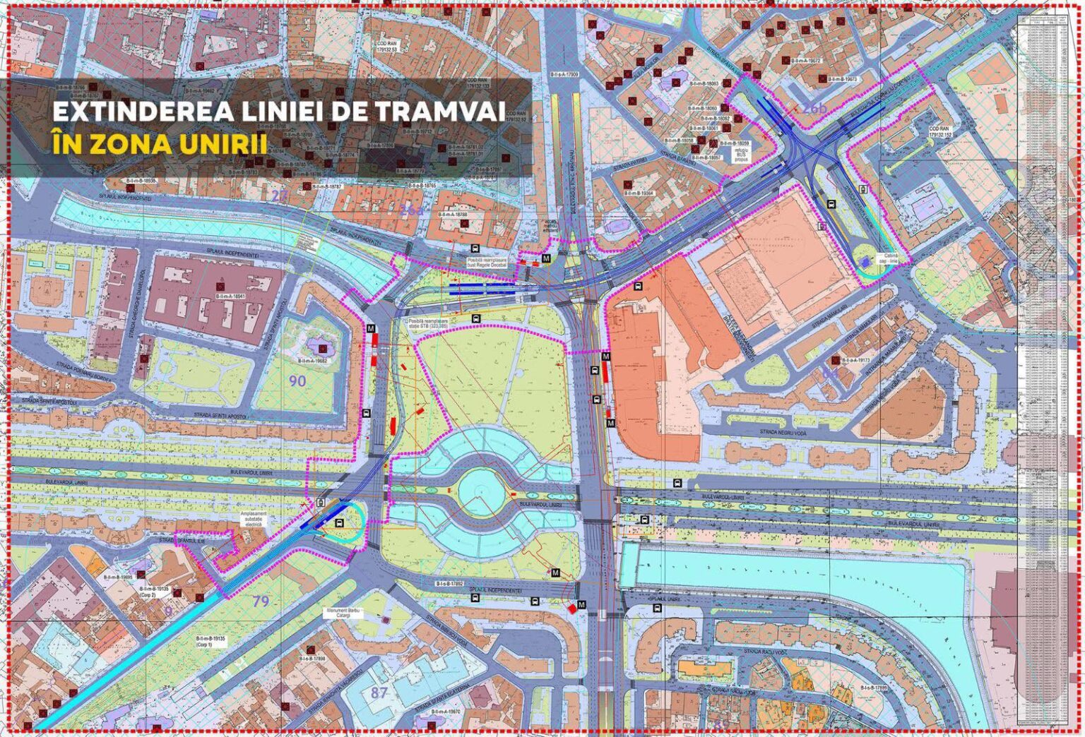 primaria capitalei precizari despre puz ul pentru extinderea liniei de tramvai 32 68e0c31373f3a