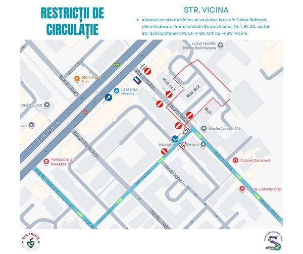 primaria sectorului 5 anunta restrictii de circulatie in zona rahova in perimetrul blocului afectat de deflagratie 68fa2d52c5866