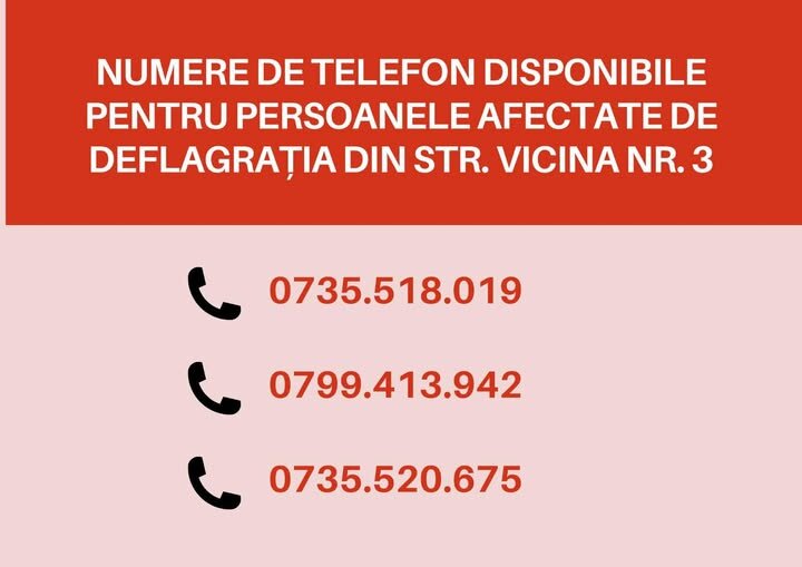 primaria sectorului 5 pune la dispozitia persoanelor afectate de deflagratie mai multe numere de telefon 68f216a645d65