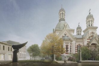 scuarul amzei din inima bucurestiului se intoarce la viata concert de vioara cu alexandru tomescu tururi ghidate si amplasarea sculpturii triumful binelui 68e08e4541138