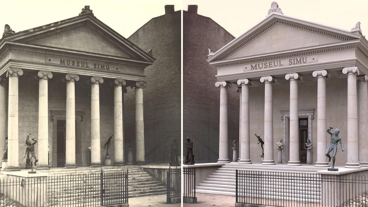 simu revival e29da4efb88f renaste templul grecesc de pe magheru cel mai modern muzeu din bucurestiul interbelic demolat de comunisti ca sa faca magazinul eva 69030b25d75df