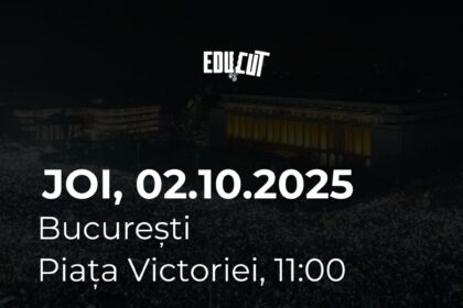 studentii anunta un nou protest in piata victoriei joi de la ora 11 00 68dd0e4d023b4