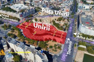 traficul se schimba din nou in piata unirii din capitala in urmatoarele luni zona fantanilor va fi inchisa pentru lucrari 68e3547ea7225
