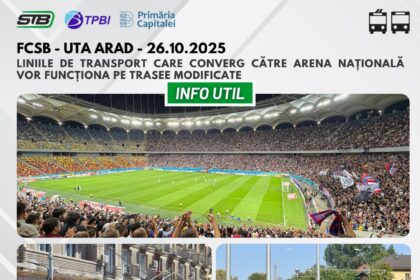 traseele liniilor de transport care converg in zona stadionului arena nationala modificate duminica 68fdb28ae44ca