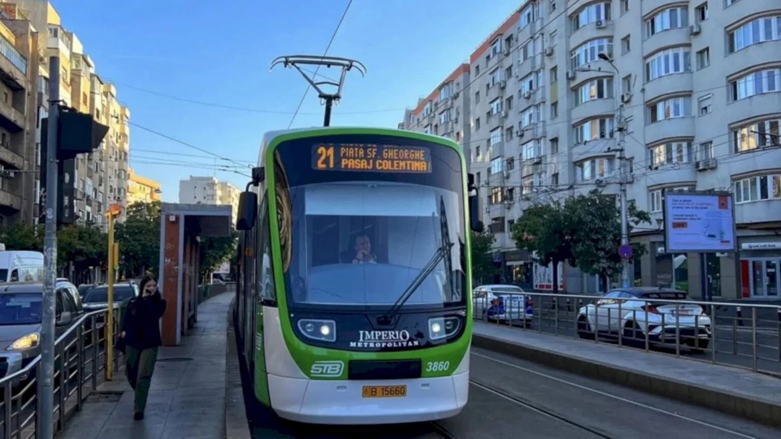 update a deraiat un tramvai linia 21 este blocata pe soseaua colentina spre bucur obor stb anunta unde intorc tramvaiele 68f0c94542956