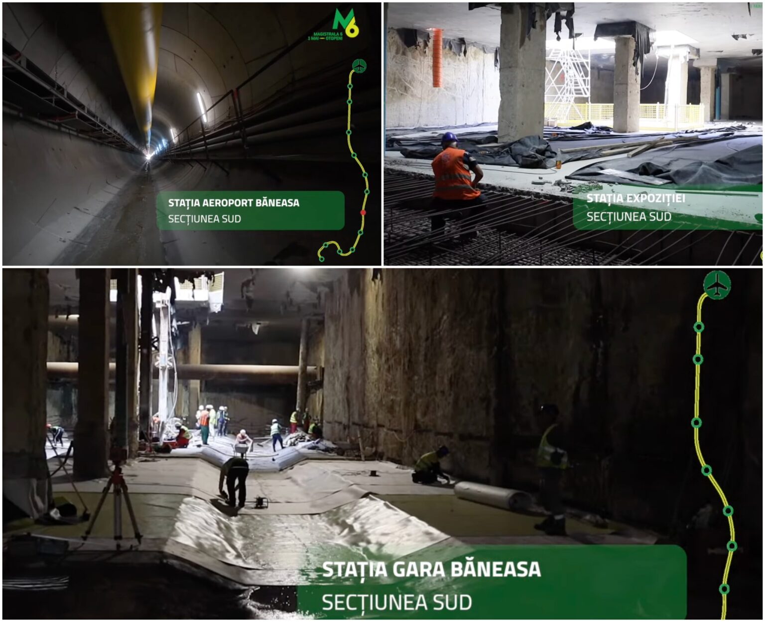 video cum arata acum tunelurile si statiile m6 viitoarea magistrala de metrou spre otopeni stadiul lucrarilor in jurnalul de santier al metrorex pe luna septembrie 68e802fad647d
