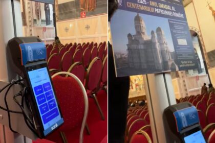 video cum arata pos urile pentru donatii instalate in catedrala neamului exista unul si n altar probabil pentru credinciosi pricopsiti precum dl becali f09f9889 6900af75e08c1