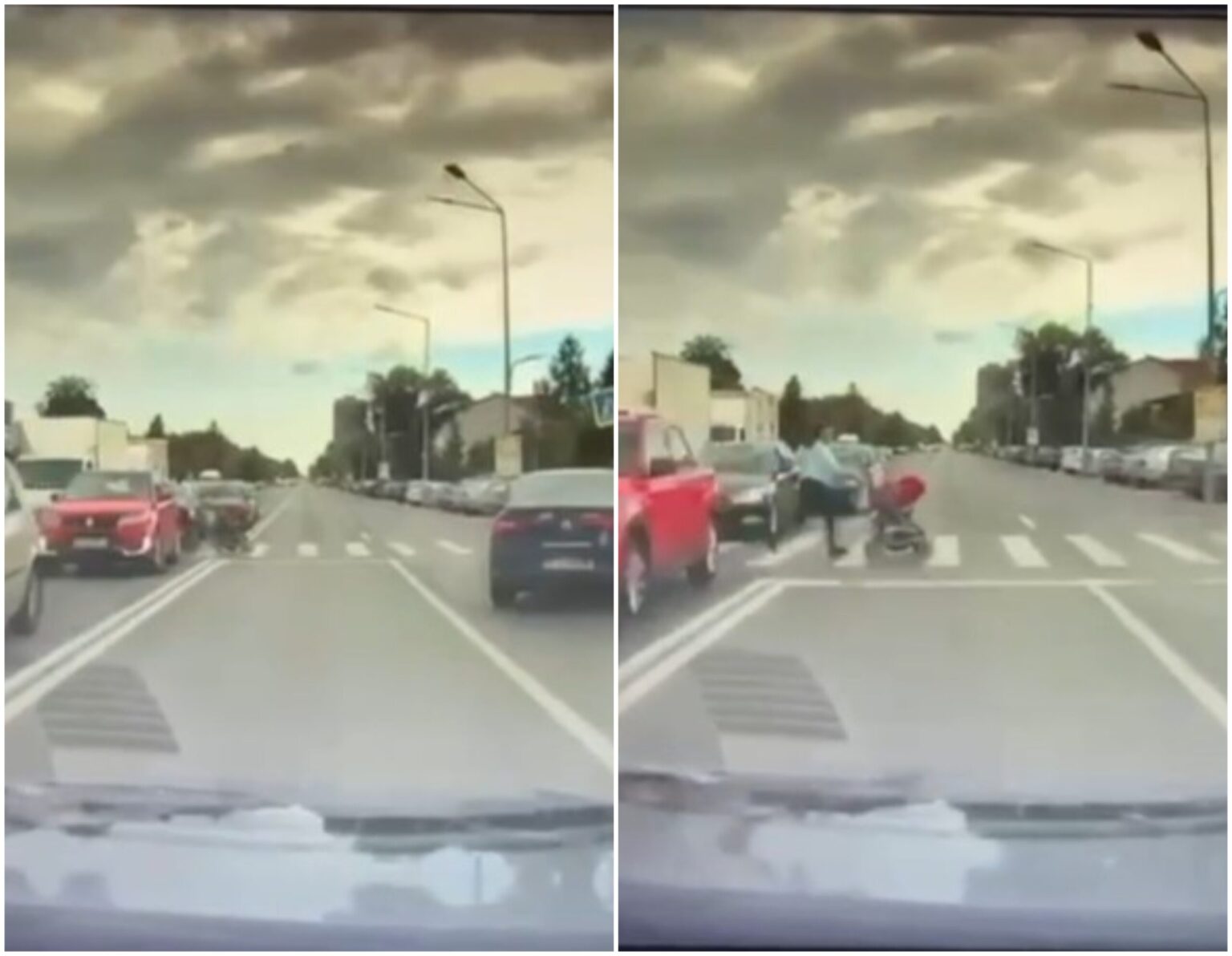 video momentul impactului filmat de camera de bord a soferului care a lovit mortal pe o trecere de pietoni din berceni o femeie si a ranit grav copilul din carucior 68ee35ca4d3c9