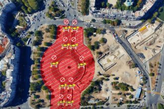 video noi rute alternative in piata unirii incepand cu 6 octombrie santierul pentru planseu aduce restrictii de circulatie si in zona fantanii centrale 68e285b998695 1