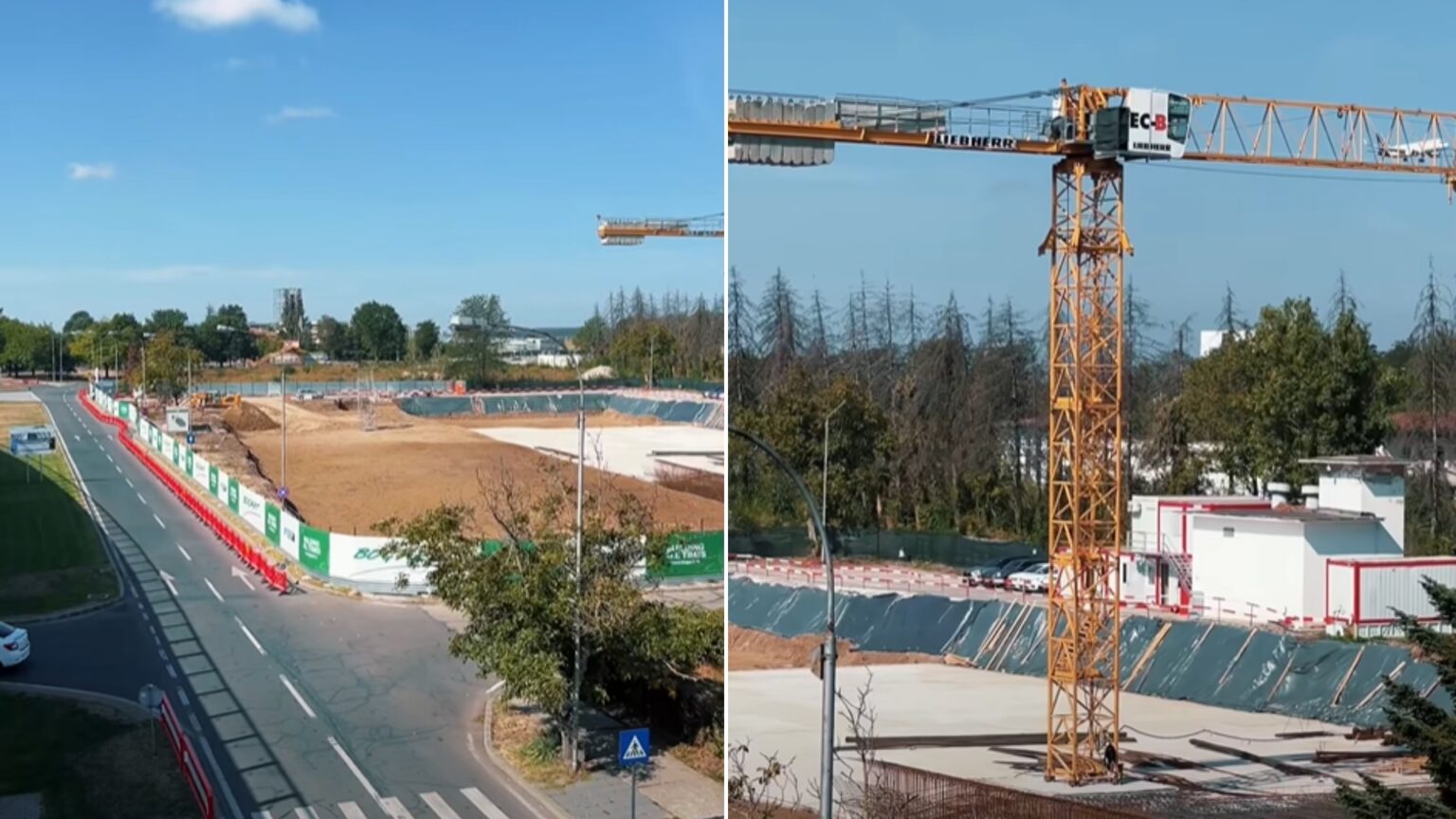 video noutati de pe santierul parcarii de la aeroportul otopeni cea care va avea patru etaje si peste 1 000 de locuri lucrarile au un ritm sustinut 68dffb847a371