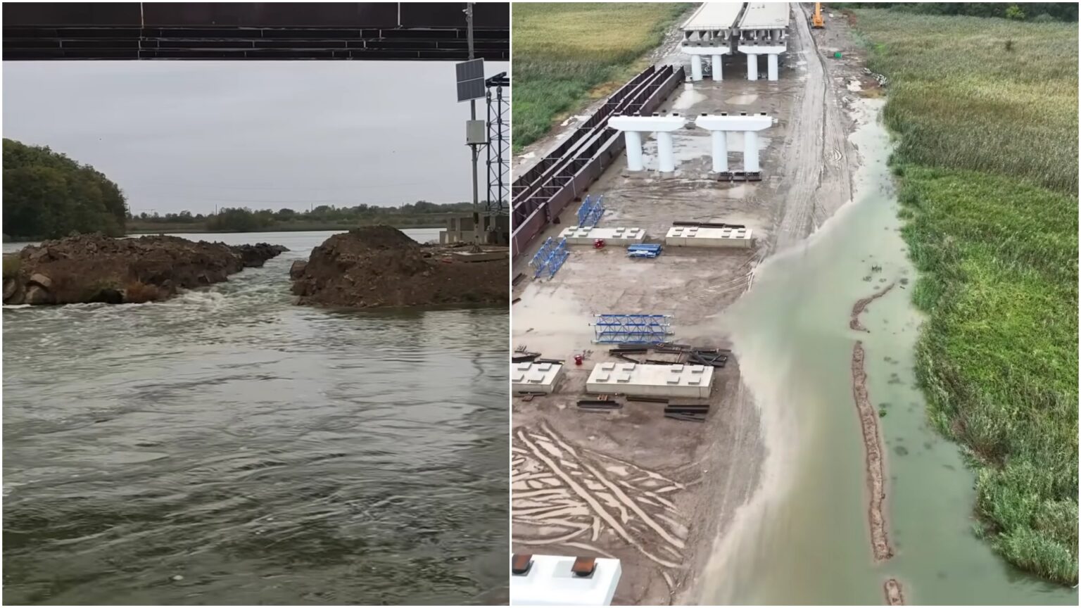 video vesti bune de pe a0 nord lotul cel greu de la cernica unde santierul a fost inundat apele se retrag presiunea scade drumul de acces va fi refacut 68e7ba5c6b78d