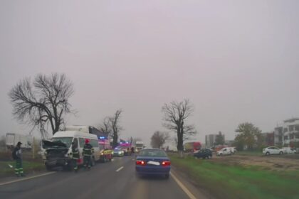 accident grav cu 3 raniti pe dn4 bucuresti oltenita trafic ingreunat si dirijat in afara orasului popesti leordeni 6916df4b3250c