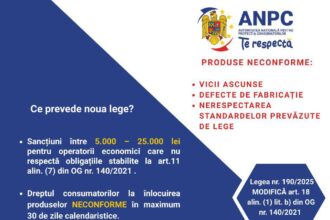 anpc explica ce inseamna produs neconform noi amenzi intre 5 000 si 25 000 lei pentru comercianti 6924b65869cee