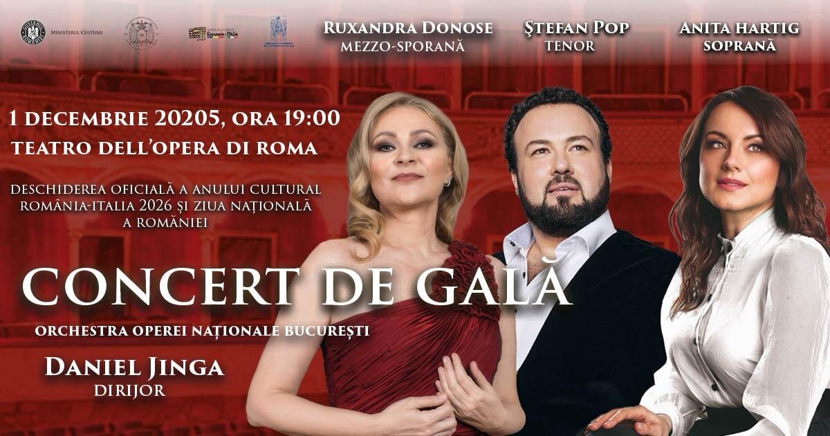 anul cultural romania italia 2026 deschis oficial printr un concert de gala sustinut la roma de ziua nationala a romaniei 6926cb9846eac
