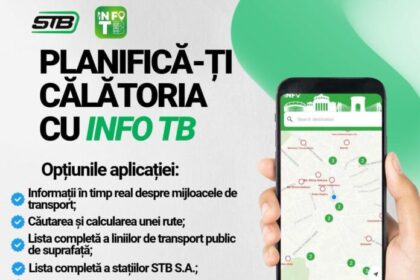 aplicatia infotb tot mai populara printre bucuresteni peste 16 milioane de cautari de rute in 2025 6911c8d92610d