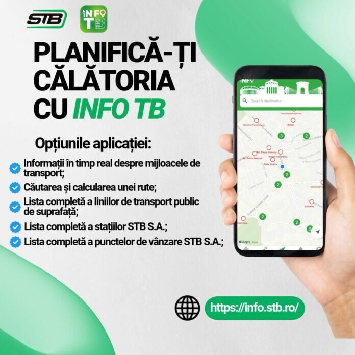 aplicatia infotb tot mai populara printre bucuresteni peste 16 milioane de cautari de rute in 2025 6911c8d92610d