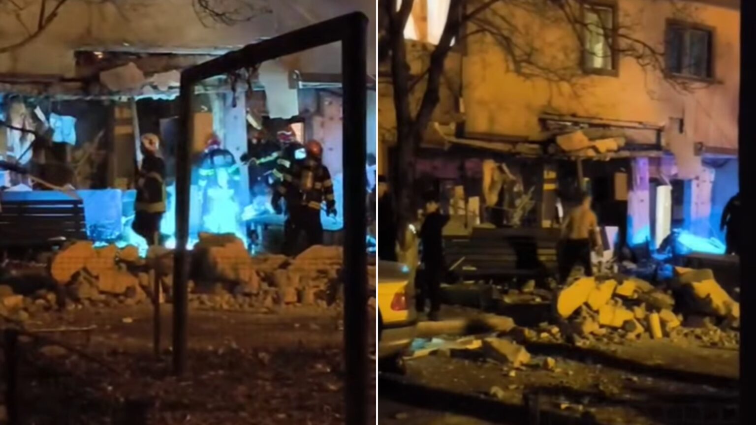breaking primele imagini cu blocul aproape distrus de o explozie in buftea mai multi oameni sunt raniti video 6925e47f3a270