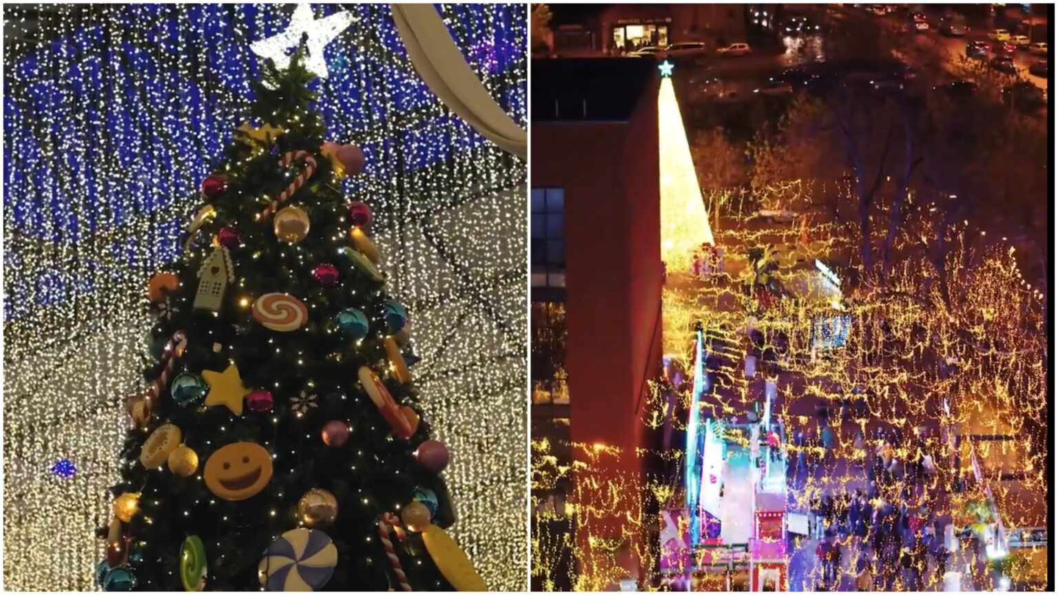 cand se deschide winter wonderland targul de craciun din s3 mutat din laminor in piata alba iulia in parcarea semi desfiintata se monteaza cel mai mare mos din bucuresti 69203c2769b45