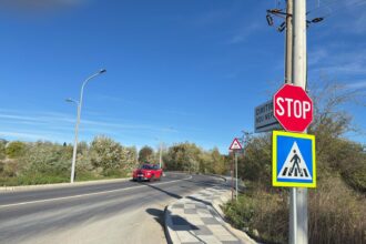 cj ilfov marcaje rutiere finalizate pe dj401a magurele bragadiru urmeaza pistele de biciclete si lucrarile de modernizare 6909e21512d1f