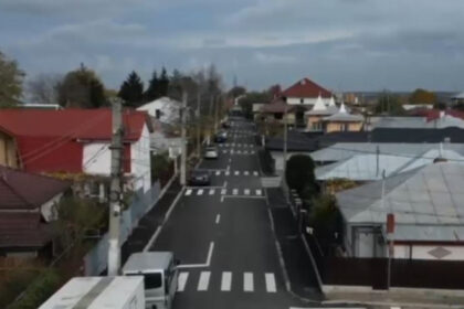 cum arata strada din romania cu 11 treceri de pietoni pe 250 de metri au avut vopsea si nu au avut unde sa o foloseasca 690d880b16c0c 1