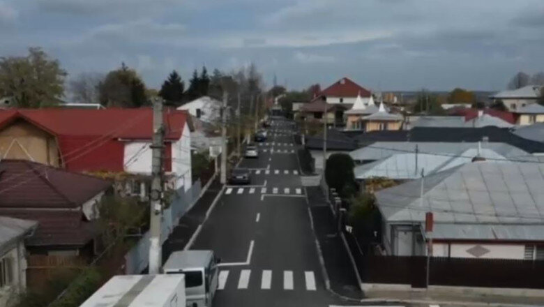 cum arata strada din romania cu 11 treceri de pietoni pe 250 de metri au avut vopsea si nu au avut unde sa o foloseasca 690d880b16c0c 1