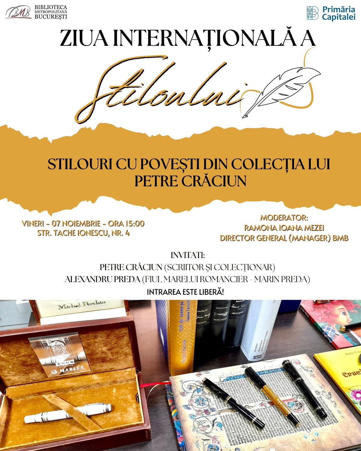 fiul marelui scriitor marin preda vine la biblioteca metropolitana bucuresti 690d928b9deaa