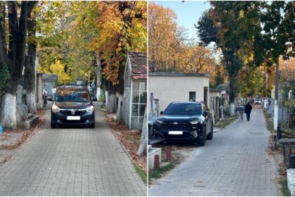 foto bulevardul bellu cimitirul istoric e plin de masini care se plimba printre morminte pe aleile patrimoniu cerere de interzicere a traficului rutier prin monumentul 69085423a3af2