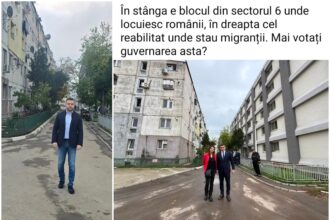 foto ciucu furios pe simion despre blocul reabilitat din s6 unde stau migranti este privat functioneaza in regim de hotel 690c54b1a0d40