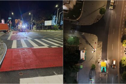 foto operatiune acceleratorul de asfalt in bucuresti muncitorii intensifica lucrarile la carosabil pe marile bulevarde printre care magheru pallady si basarabia 691b47fee34b6 1