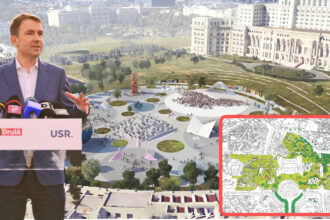 foto parcul magnific pe care l promite dl drula la izvor se va chema uranus va fi imens si ca n fiecare campanie electorala se darama si gardul de la parlament 691c334b1257f