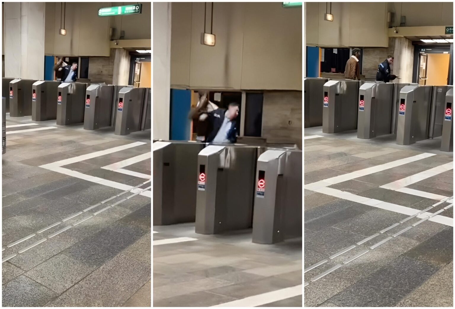 foto violenta in statia de metrou piata unirii 2 un barbat a lovit cu putere un agent dupa o cearta la turnicheti momentul filmat de camerele metrorex de supraveghere 690a1510b7f45 1