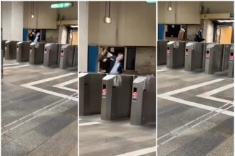 foto violenta in statia de metrou piata unirii 2 un barbat a lovit cu putere un agent dupa o cearta la turnicheti momentul filmat de camerele metrorex de supraveghere 690a1510b7f45 1