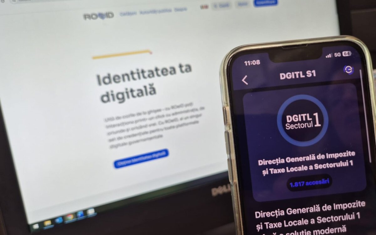 locuitorii sectorului 1 pot accesa rapid sigur oricand dintr un singur cont toate serviciile publice folosind roeid 6914b0d075e46