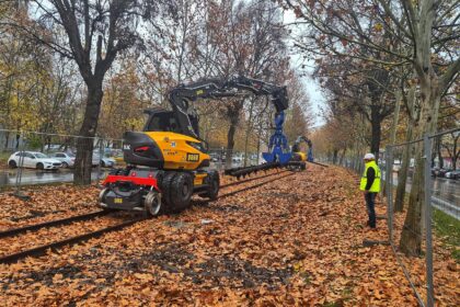 lucrarile de reabilitare a lotului 1 de tramvai au ajuns si pe b dul camil ressu 691eb613571f2