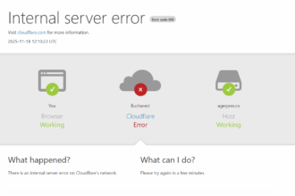probleme la nivel global pentru cloudflare site urile mai multor publicatii din romania au picat 691c65147dc63