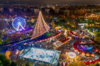 stim cand se deschide west side christmas market 2025 targul de craciun din parcul drumul tabereif09f8e84ps roata panoramica si casutele au aparut deja 69157ef6121f4