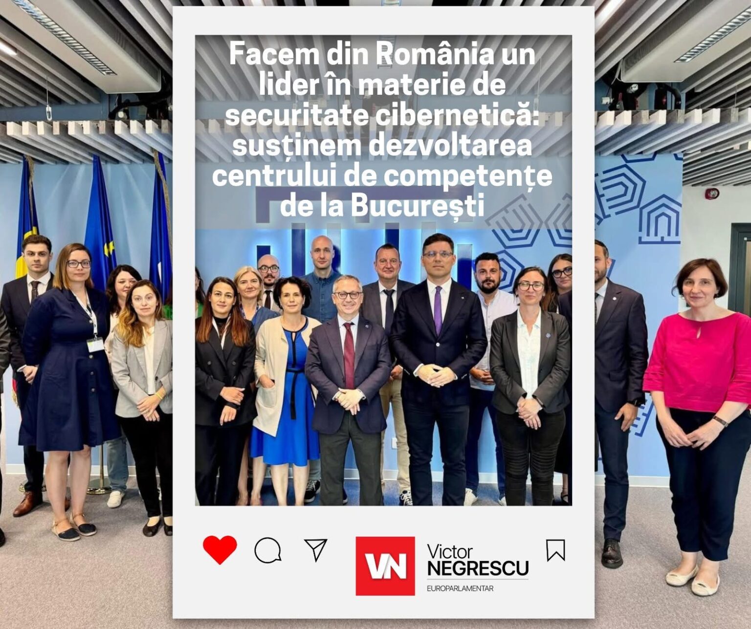 victor negrescu romania are astazi un atu strategic centrul european de competente in domeniul securitatii cibernetice are sediul la bucuresti 6919ae2274c3b