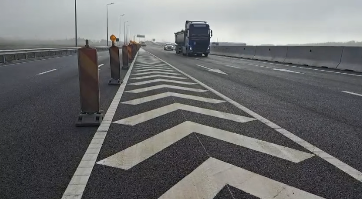 video a fost dat in trafic pasajul rutier de pe dn2 peste autostrada a7 aferent lotului 3 pietroasele buzau 69206eb51bb5d 1