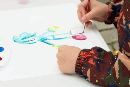 video magia atelierelor de iarna continua in ilfov pictura in aer liber la mogosoaia si traditii de sfantul andrei 691c294bd7830