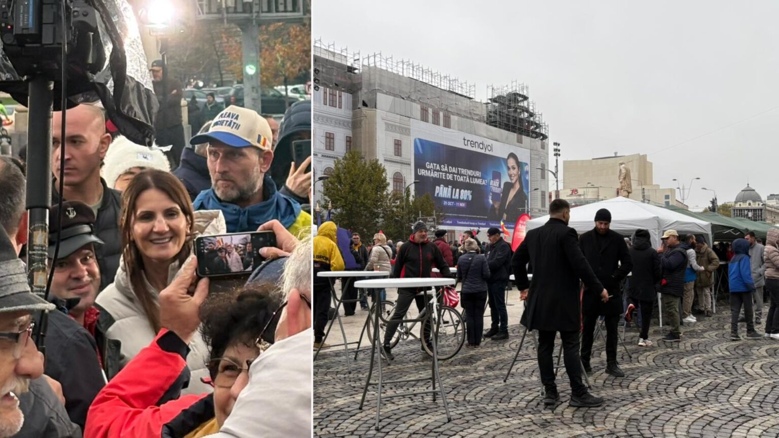video maraton strangere de semnaturi pentru anca alexandrescu in piata universitatii candidata sustinuta de aur la primaria capitalei pe fundal rasuna cantece patriotice 690f5c744d519