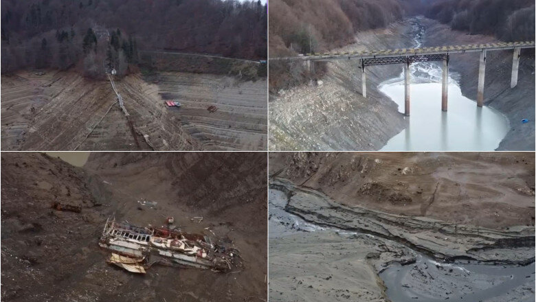 video moment istoric lacul vidraru golit pentru prima data in 60 de ani cand va reveni la nivelul normal a fost golit si lacul paltinu 69272f6787af4