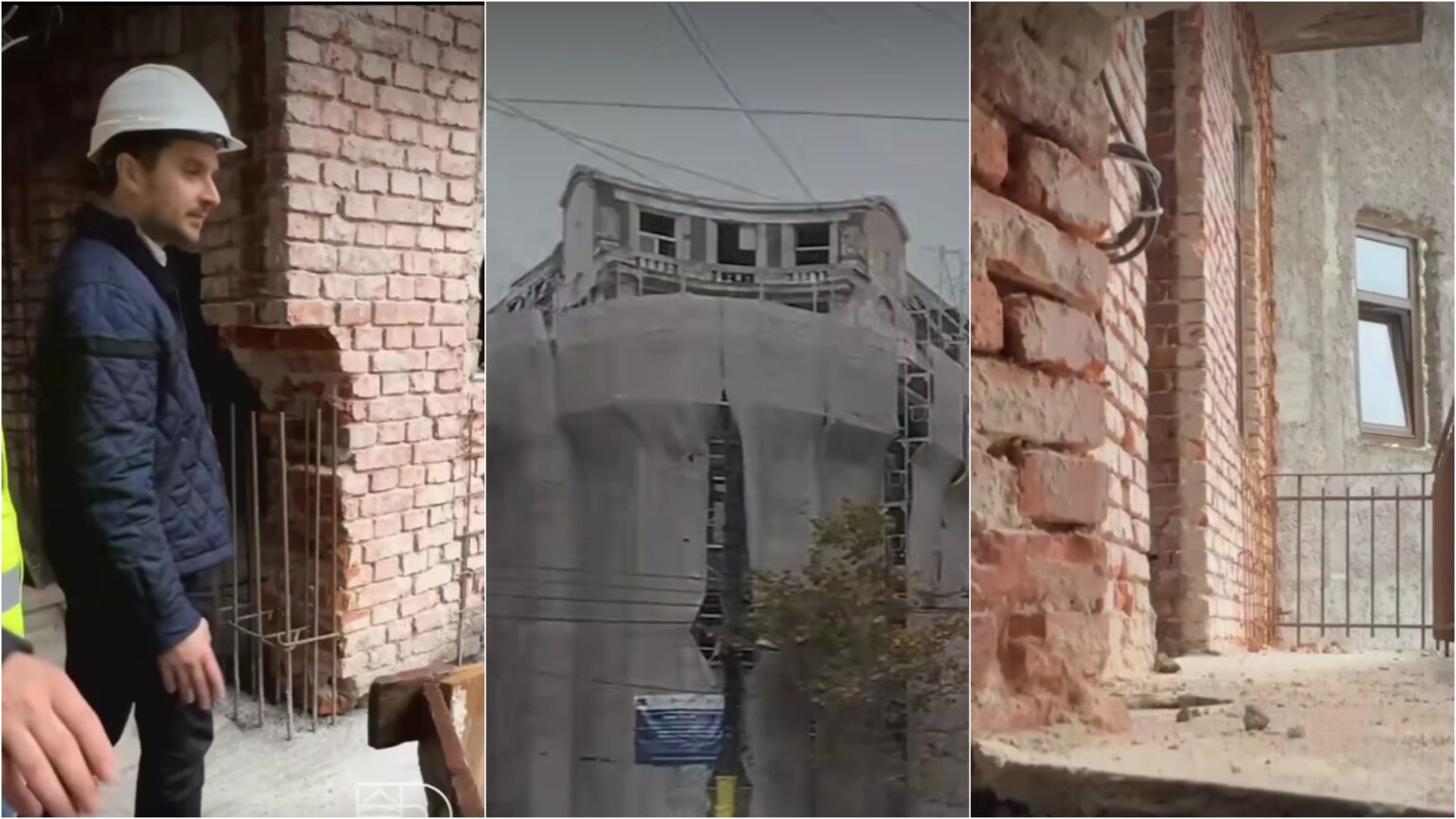 video o cladire art deco de pe strada dianei veche de aproape un secol a intrat in reparatii capitale lucrarile de consolidare si restaurare vor fi gata la anul 69245ab568d85