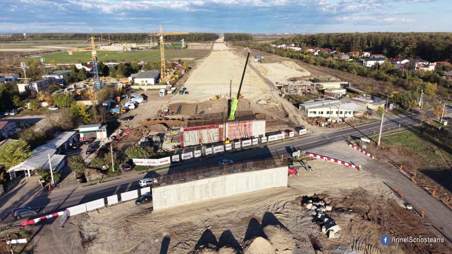 video restrictii de circulatie pentru autostrada bucurestiului sunt impuse la noapte pe dn1a pentru montarea grinzilor pasajului de pe lotul 1 nord al a0 6912dcaa649bb