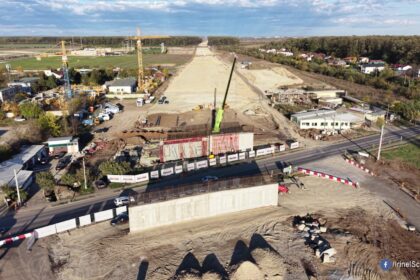 video restrictii de circulatie pentru autostrada bucurestiului sunt impuse la noapte pe dn1a pentru montarea grinzilor pasajului de pe lotul 1 nord al a0 6912dcaa649bb